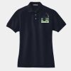 Women's Heavyweight Cotton Pique Polo Thumbnail