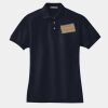 Women's Heavyweight Cotton Pique Polo Thumbnail