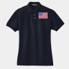 Women's Heavyweight Cotton Pique Polo Thumbnail