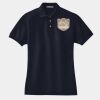 Women's Heavyweight Cotton Pique Polo Thumbnail