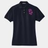 Women's Heavyweight Cotton Pique Polo Thumbnail