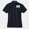 Women's Heavyweight Cotton Pique Polo Thumbnail