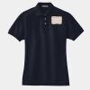 Women's Heavyweight Cotton Pique Polo Thumbnail