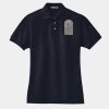 Women's Heavyweight Cotton Pique Polo Thumbnail