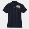 Women's Heavyweight Cotton Pique Polo Thumbnail