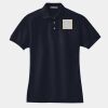 Women's Heavyweight Cotton Pique Polo Thumbnail