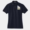Women's Heavyweight Cotton Pique Polo Thumbnail