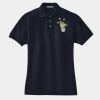 Women's Heavyweight Cotton Pique Polo Thumbnail