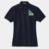 Women's Heavyweight Cotton Pique Polo Thumbnail