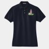 Women's Heavyweight Cotton Pique Polo Thumbnail