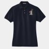 Women's Heavyweight Cotton Pique Polo Thumbnail