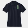 Women's Heavyweight Cotton Pique Polo Thumbnail