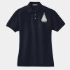 Women's Heavyweight Cotton Pique Polo Thumbnail
