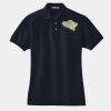 Women's Heavyweight Cotton Pique Polo Thumbnail