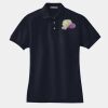 Women's Heavyweight Cotton Pique Polo Thumbnail
