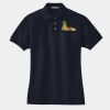 Women's Heavyweight Cotton Pique Polo Thumbnail