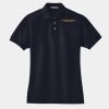 Women's Heavyweight Cotton Pique Polo Thumbnail
