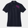Women's Heavyweight Cotton Pique Polo Thumbnail