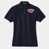 Women's Heavyweight Cotton Pique Polo Thumbnail