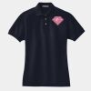 Women's Heavyweight Cotton Pique Polo Thumbnail
