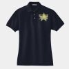 Women's Heavyweight Cotton Pique Polo Thumbnail