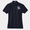 Women's Heavyweight Cotton Pique Polo Thumbnail