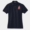 Women's Heavyweight Cotton Pique Polo Thumbnail