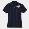 Women's Heavyweight Cotton Pique Polo Thumbnail