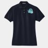 Women's Heavyweight Cotton Pique Polo Thumbnail