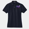 Women's Heavyweight Cotton Pique Polo Thumbnail