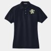 Women's Heavyweight Cotton Pique Polo Thumbnail