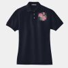 Women's Heavyweight Cotton Pique Polo Thumbnail