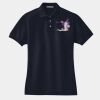 Women's Heavyweight Cotton Pique Polo Thumbnail