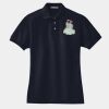 Women's Heavyweight Cotton Pique Polo Thumbnail