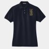 Women's Heavyweight Cotton Pique Polo Thumbnail