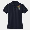 Women's Heavyweight Cotton Pique Polo Thumbnail