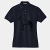 Women's Heavyweight Cotton Pique Polo Thumbnail