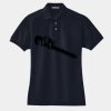 Women's Heavyweight Cotton Pique Polo Thumbnail