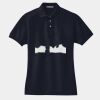 Women's Heavyweight Cotton Pique Polo Thumbnail