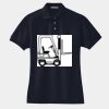 Women's Heavyweight Cotton Pique Polo Thumbnail