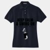 Women's Heavyweight Cotton Pique Polo Thumbnail