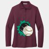 Women's Silk Touch Long Sleeve Polo Thumbnail