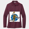 Women's Silk Touch Long Sleeve Polo Thumbnail