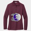 Women's Silk Touch Long Sleeve Polo Thumbnail