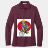 Women's Silk Touch Long Sleeve Polo Thumbnail