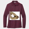 Women's Silk Touch Long Sleeve Polo Thumbnail