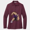 Women's Silk Touch Long Sleeve Polo Thumbnail