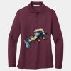 Women's Silk Touch Long Sleeve Polo Thumbnail