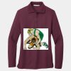 Women's Silk Touch Long Sleeve Polo Thumbnail