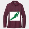 Women's Silk Touch Long Sleeve Polo Thumbnail